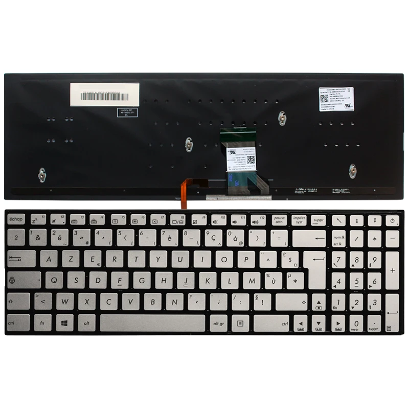 Новая Французская клавиатура для ноутбука ASUS GL702 GL702VT GL702VM черная 0KNB0-662LUS00 AEBK5U00030 FR