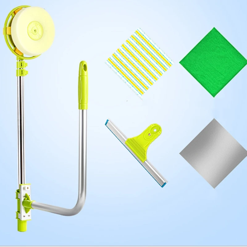 

Telescopic High-Rise Cleaning Glass Sponge Ra Mop Cleaner Brush for Washing Windows Dust Brush Clean the Windows