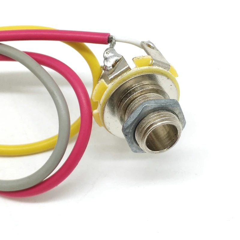 

Electric Guitar Parts Sealed Wiring Harness 2V2T1J 500K Pots Tone 3 Way Toggle Switch Guitar Pickup