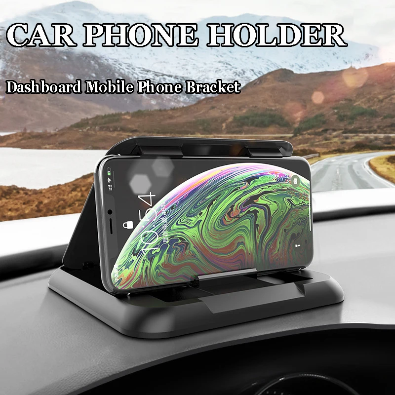 

1pcs Universal Car Dashboard Mobile Phone GPS Bracket Non-slip Silicone Mat Snap