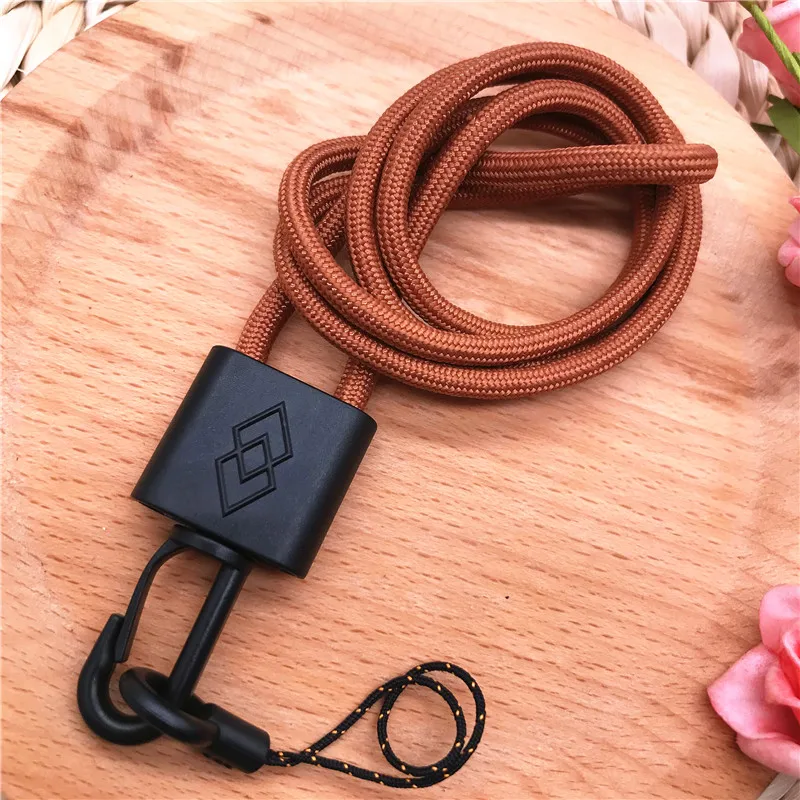 New good quality solid color lanyard Anti-lost Wrist Lanyard for keys ID Card Gym Straps mobile phone round rope neck | Мобильные