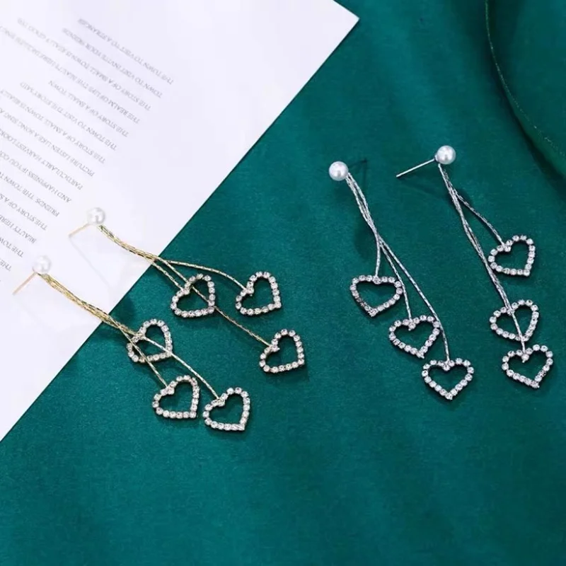 

Exquisite Trendy Long Drop Earring for Girls Lady Wedding Anniversary Party Banquet Gift Jewelry