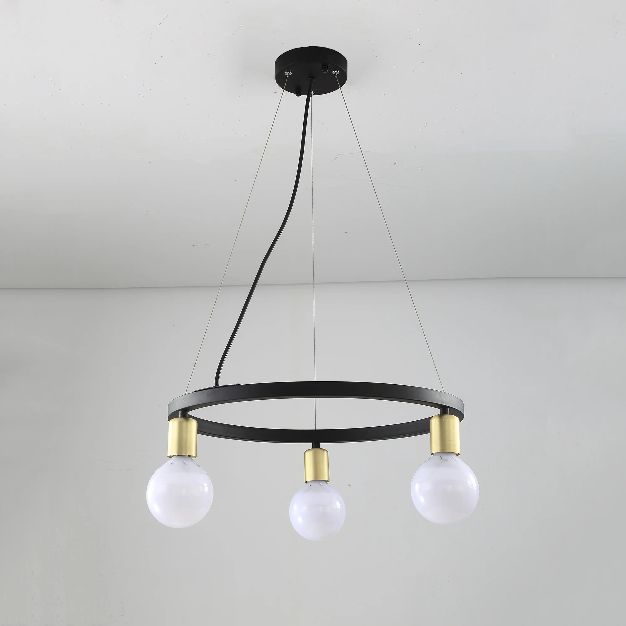 Освещение для интерьера жилого помещения большая круглая люстра Подвесная лампа