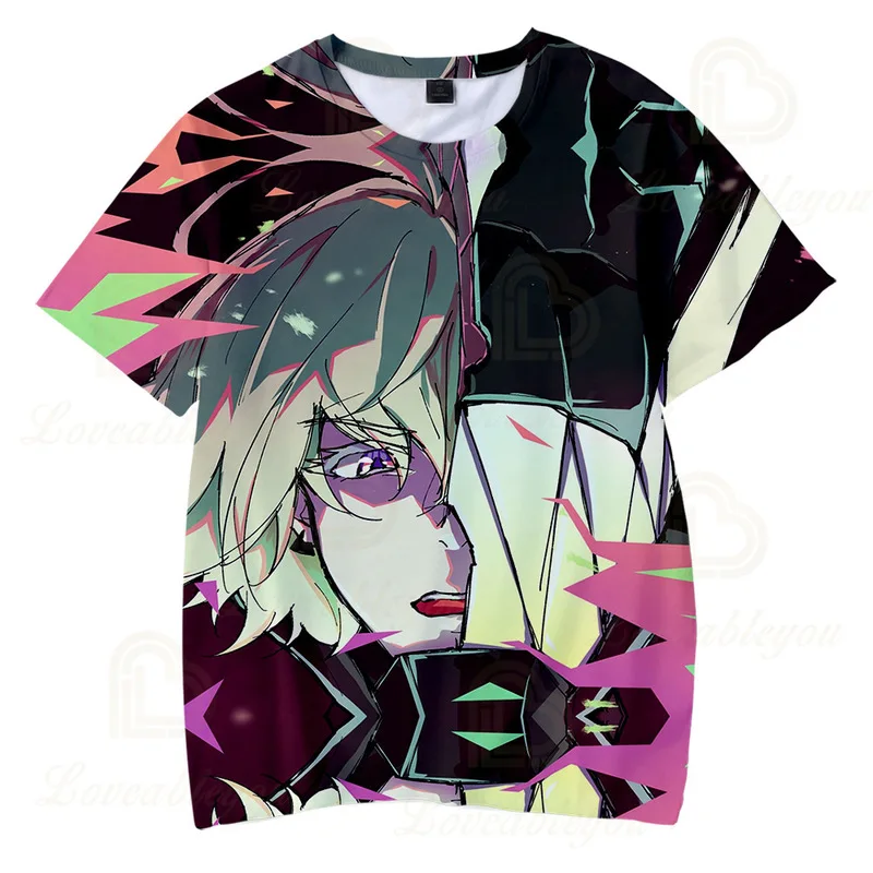 

2020 New Children's Clothing Japanese Animation PROMARE 3D Digital Color Printing Unisex Personality Casual Short-sleev T-shirt