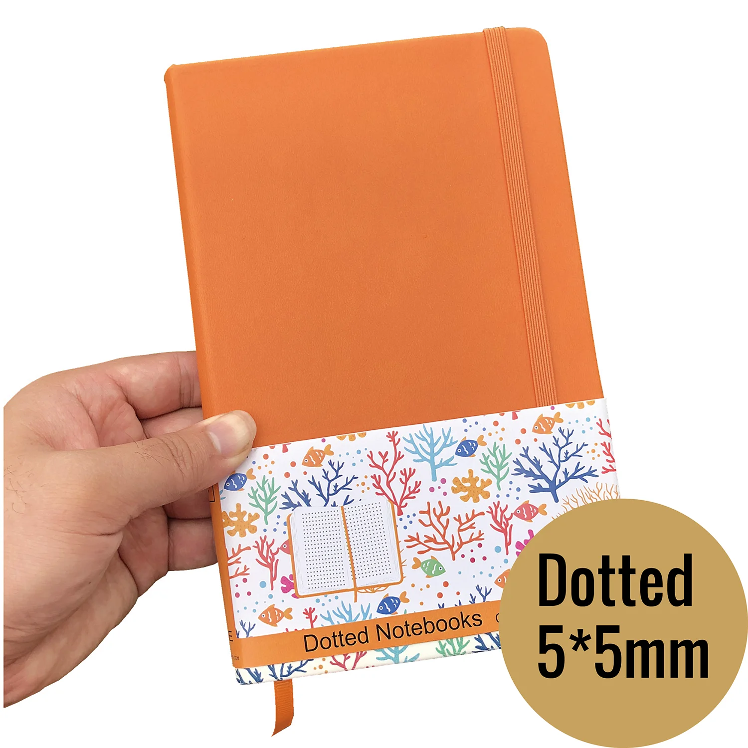 Размер А5 Bullet Journal и блокнот в сетку из искусственной кожи 5*5 мм