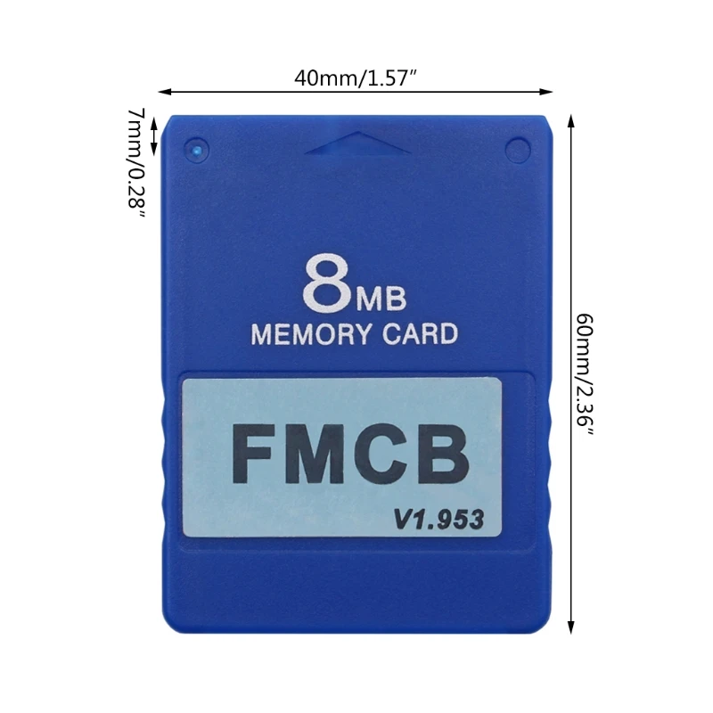 

FMCB v1.953 Card Memory Card for PS2 Playstation- 2 Free McBoot Card 8MB 16MB 32MB 64MB OPL MC Boot Program Card