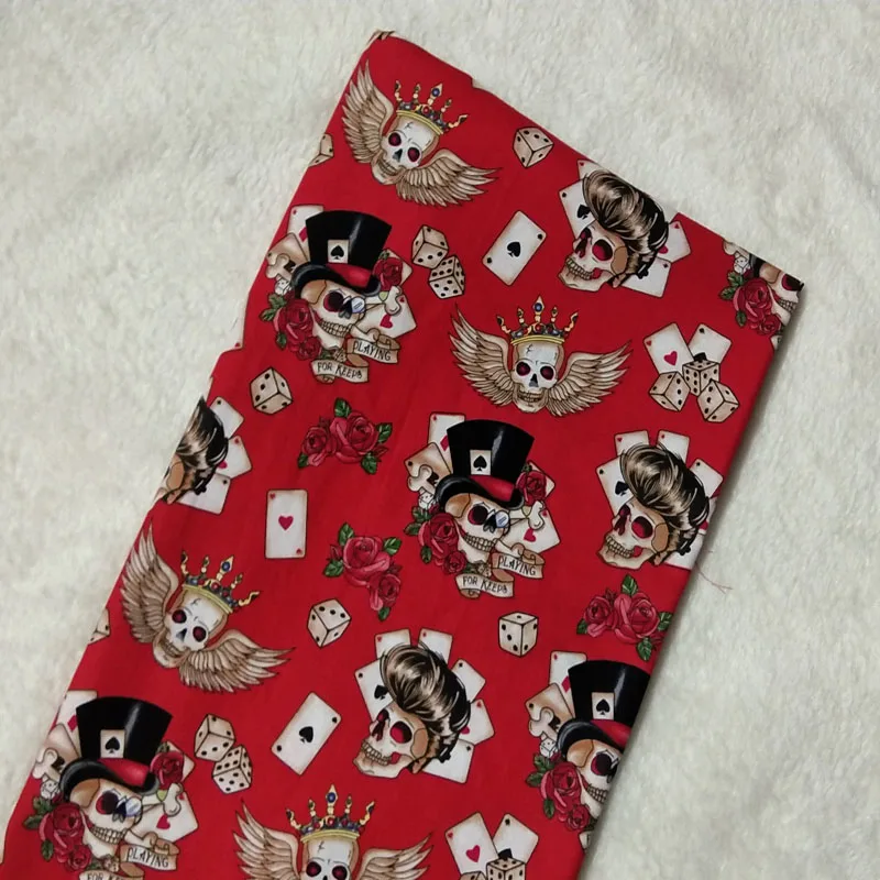 Винтажное платье в стиле панк крутая хлопковая ткань с принтом виде красного