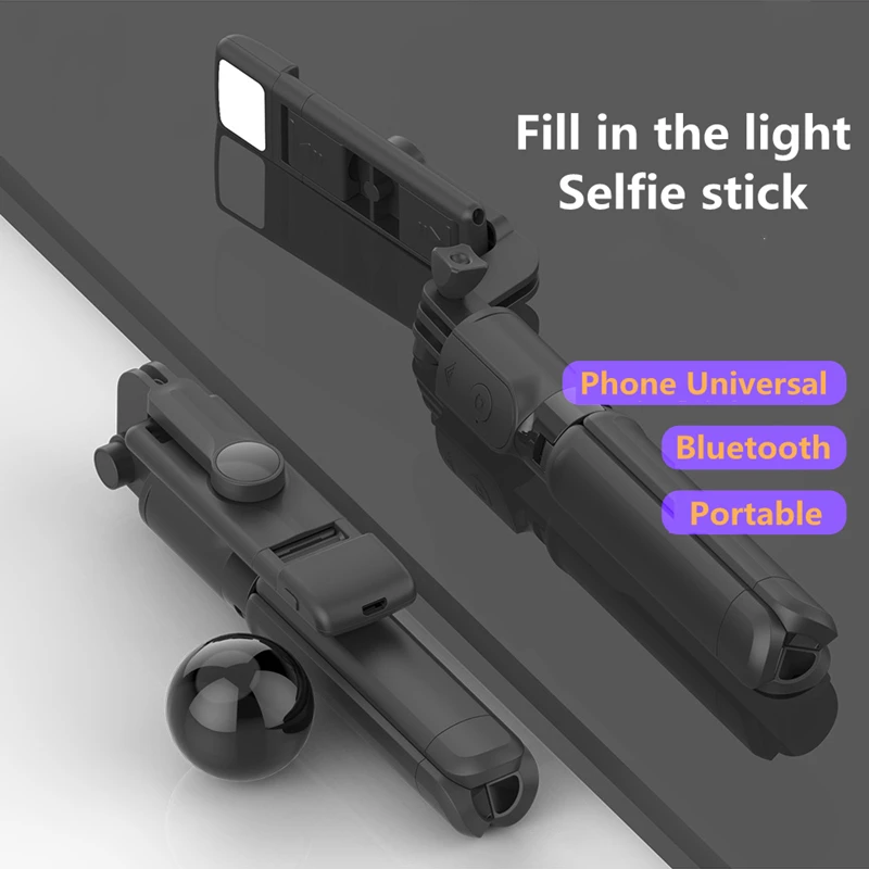 CCC 3 в 1 Selfie Беспроводной bluetooth selfie палка складной мини штатив Трипод с