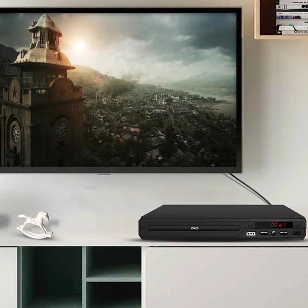 Для ТВ с AV-кабелем DVD-проигрыватель для дома фильмов всех регионов Бесплатная