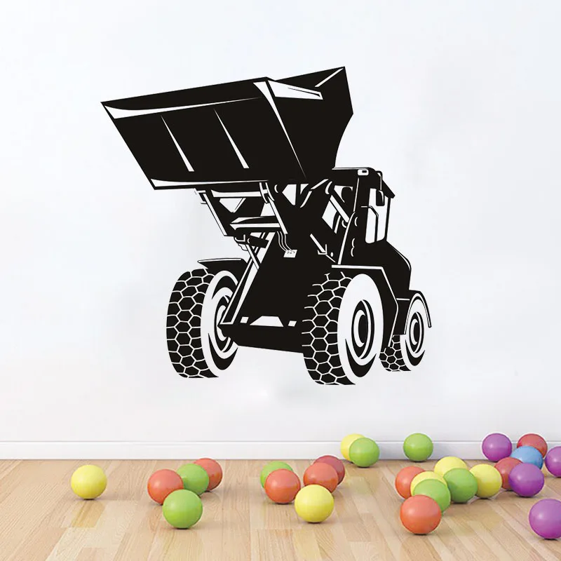 Мультяшная Наклейка на стену с изображением домов домашний декор наклейки для