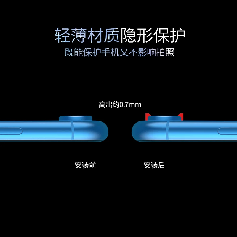 Защитная пленка для объектива камеры iPhone XR X Xs Max металлический корпус +