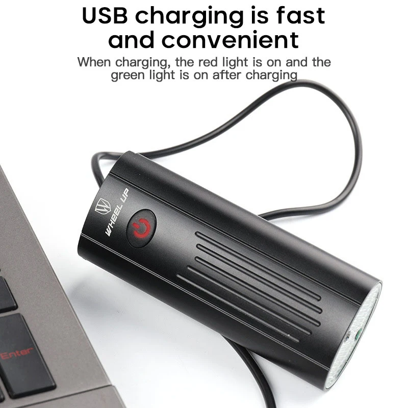 Колеса до Алюминий сплав велосипедов светильник USB Перезаряжаемые IPX5