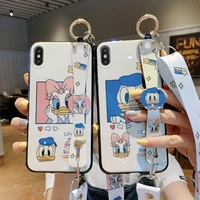 disney donald duck cartoon phone case for samsung galaxy s7 s8 s9plus s10lite note a50 52 shockproof phone case