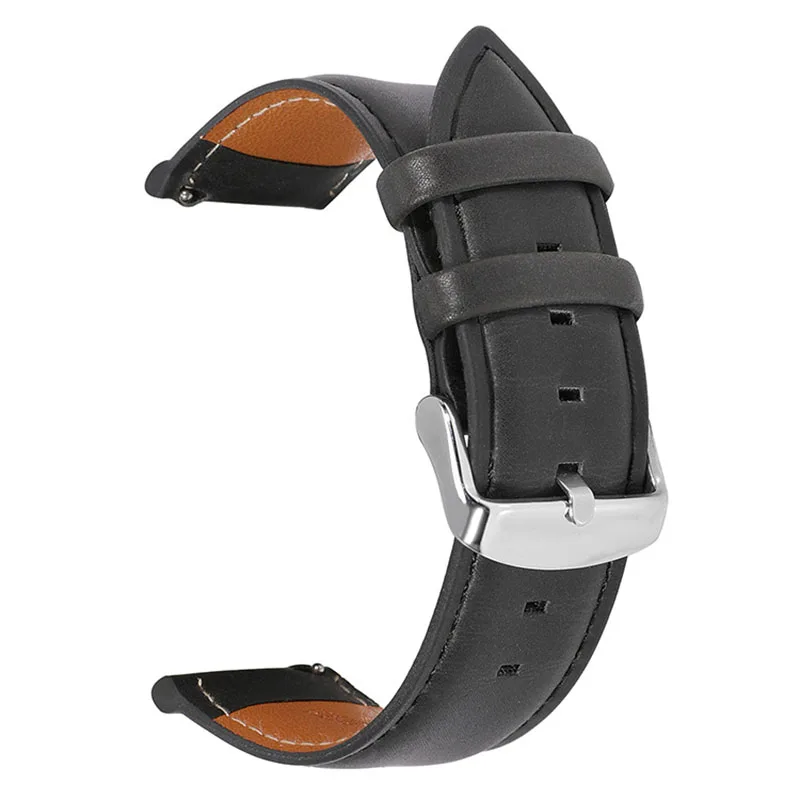 Quick Release Leather Watch Band Crazy Horse Leather Retro Watchband Wrist Strap Men's Strap 18mm 20mm 22mm Watch Accessories