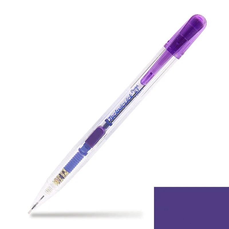Механический карандаш Pentel PD105T с боковым прессом 0 5 мм 7 для школы и офиса