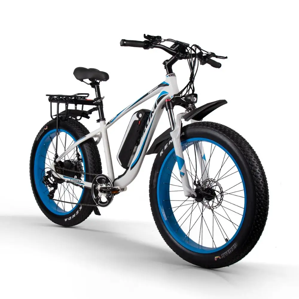 Günstig CYSU CM980MElectric Fahrrad 1000Wsnow Elektrische Fahrrad 48V17Ah Lithium-batterie Elektrische Mountainbike 26 Zoll 4,0 Fett Reifen Ebike