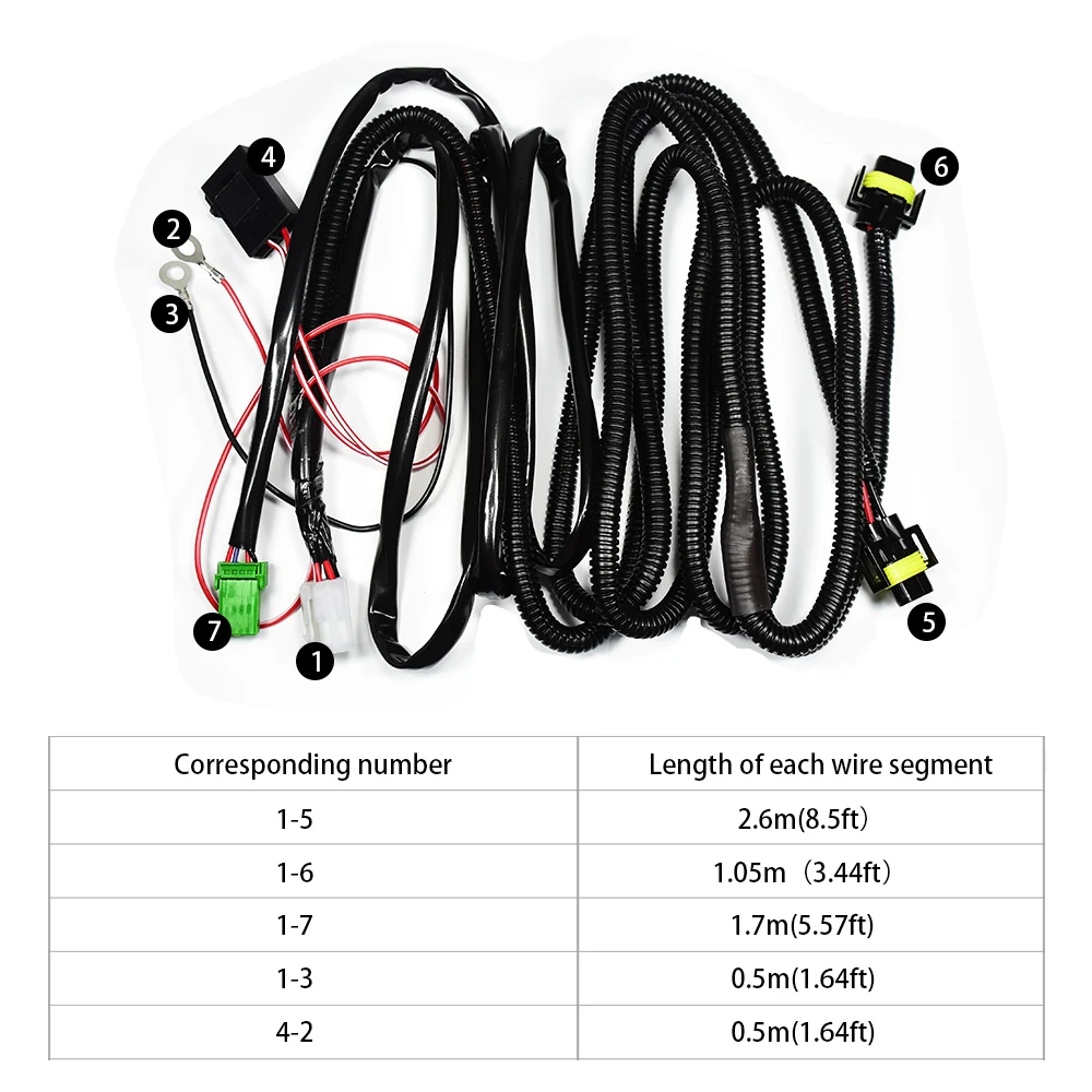 YUNPICAR H11 881Fog Light разъем электросети провода с 40A реле Вкл/Выкл комплекты переключателей для Toyota GM hyundai Accent