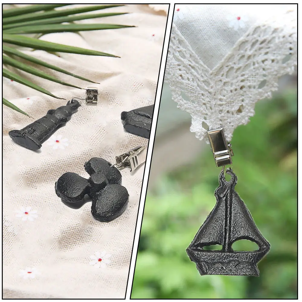 

1 Set Heavy Duty Iron Hanger Windproof Clip Picnic Blanket Clamps for Outdoor