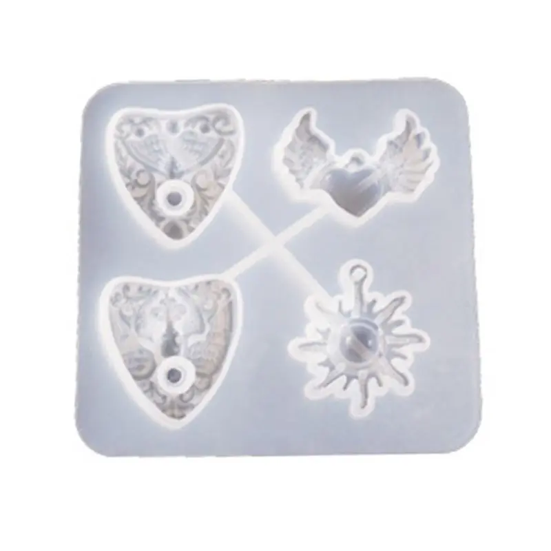 

Crystal Epoxy Resin Mold Devil Eye Pendant Casting Silicone Mould DIY Crafts Jewelry Making Tools