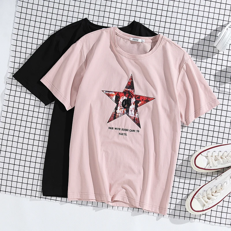 Повседневные Брендовые мужские футболки с принтом из 100% хлопка короткие LC25 1227 |