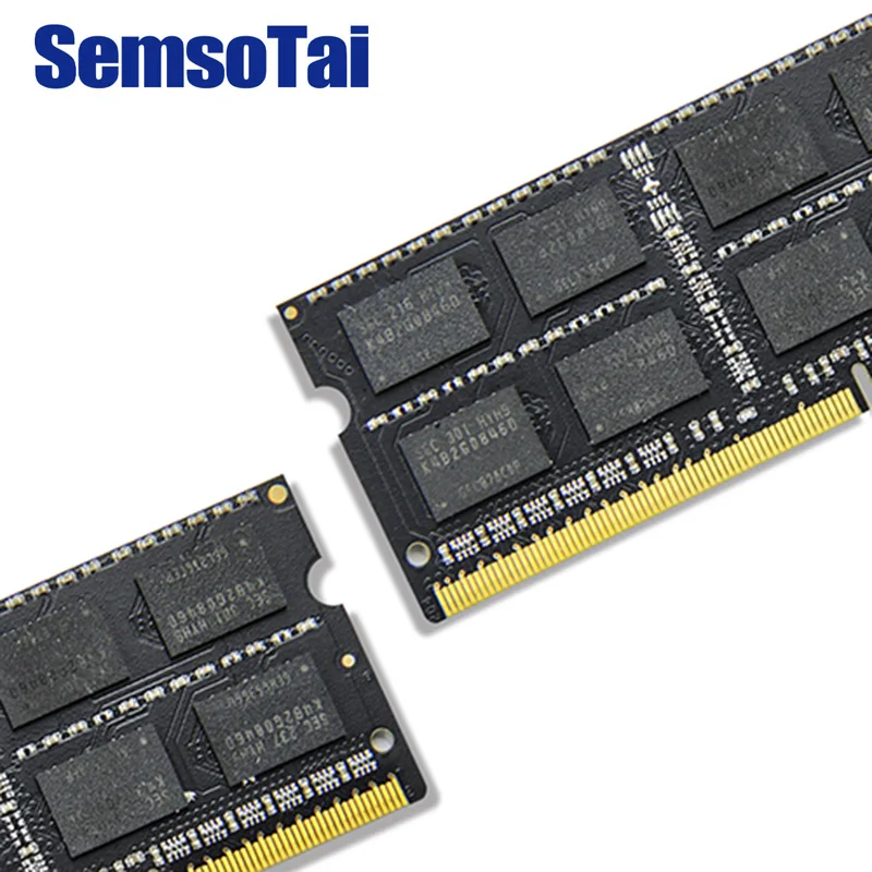 Оперативная память SemsoTai ddr3 4 Гб 1600 МГц флюоресцентная CL = 11 1 35 в 204Pin 0 ~ 85 градусов