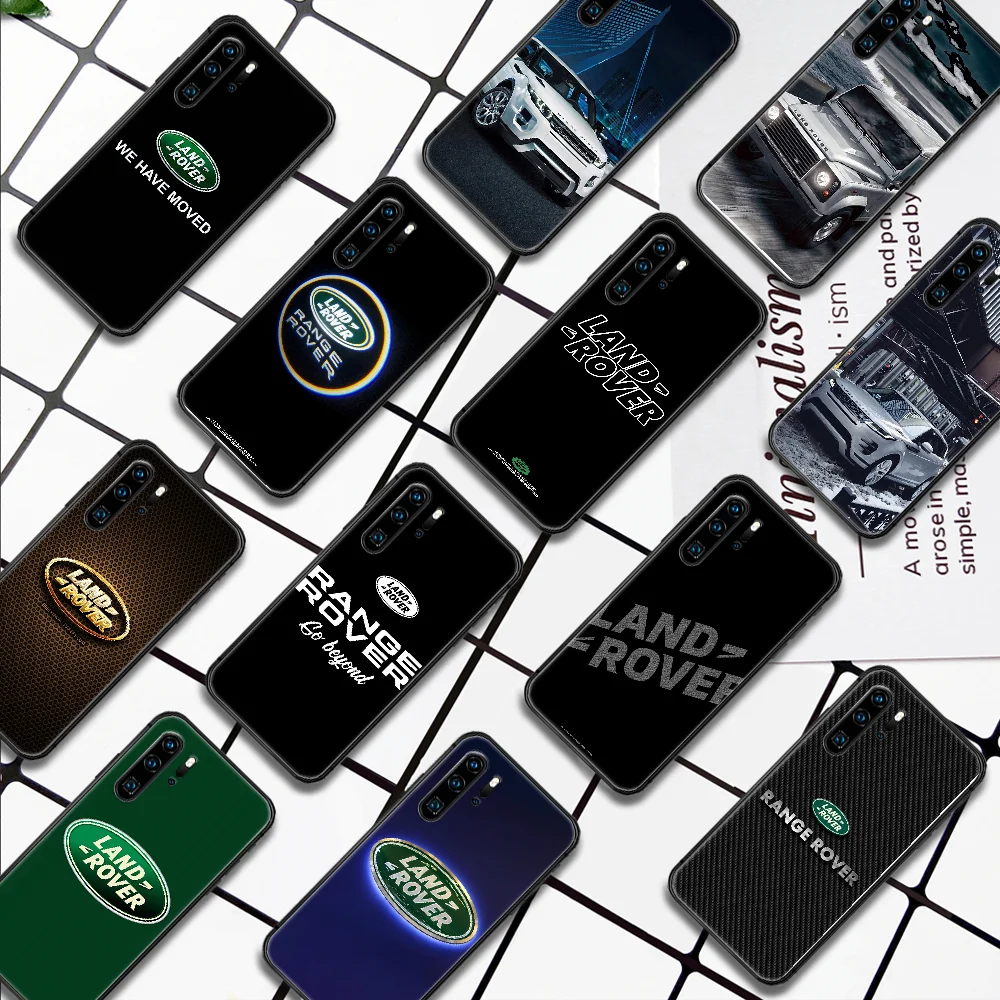 

LAND ROVER Phone Case For Huawei P Mate Smart 10 20 30 40 Lite Z 2019 Pro black Hoesjes Fashion Coque Trend Funda Soft Etui 3D