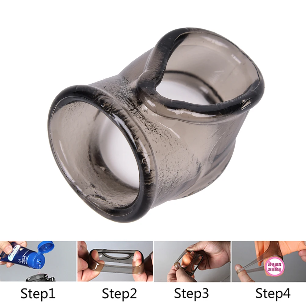 Пенис рукав Мошонка связывающее кольцо для мужчин Мужская Задержка эякуляции