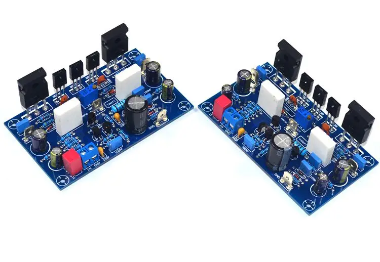 Собрал одну пару IRF240 полевой МОП стереоусилитель платы 100 Вт + Вт|Усилители