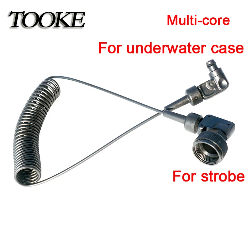 Подводный многожильный волоконно оптический кабель для INON Z330 Z240 SEA & YS D2 Strobe