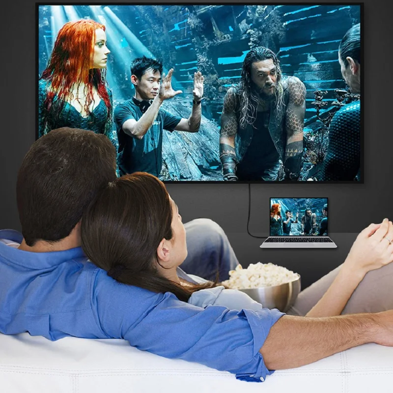 Дисплейный порт типа C совместимому с HDMI разветвитель для Nintendo Switch адаптер кабель