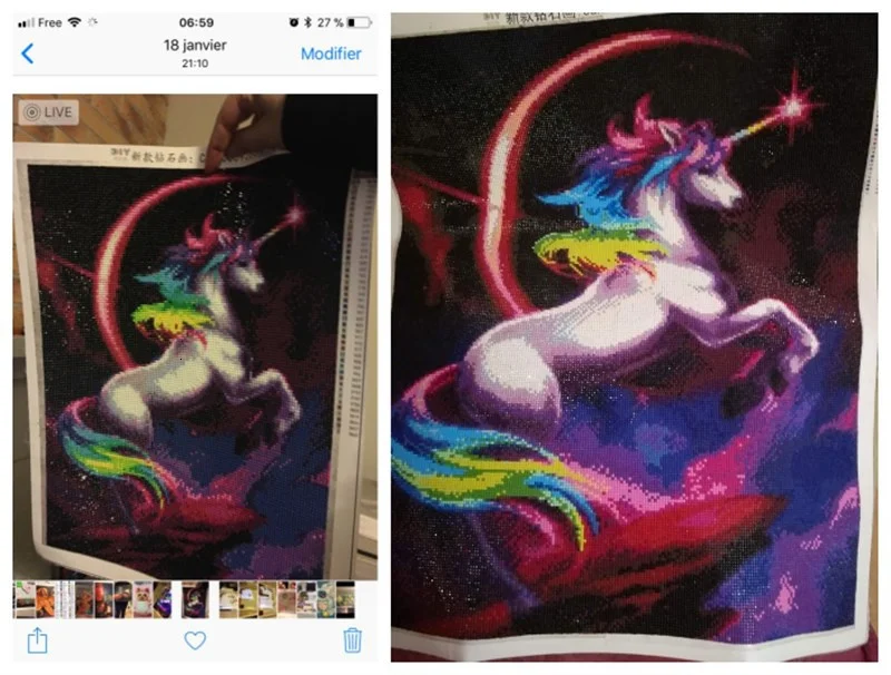 Miaodu полный квадратный алмаз 5D DIY Алмазная картина "Единорог Kirin" 3D вышивка крестиком Мозаика картина домашний Декор подарок