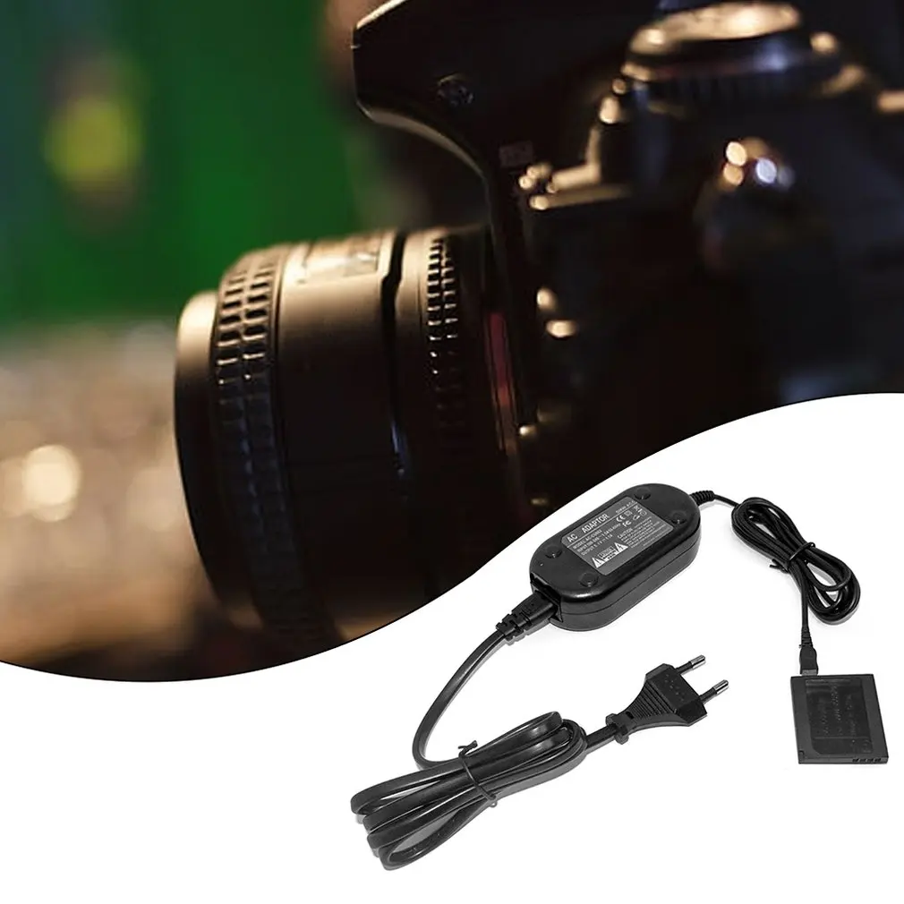 Адаптер питания зарядное устройство Шнур кабель комплект черный прочный DMW-AC5 +