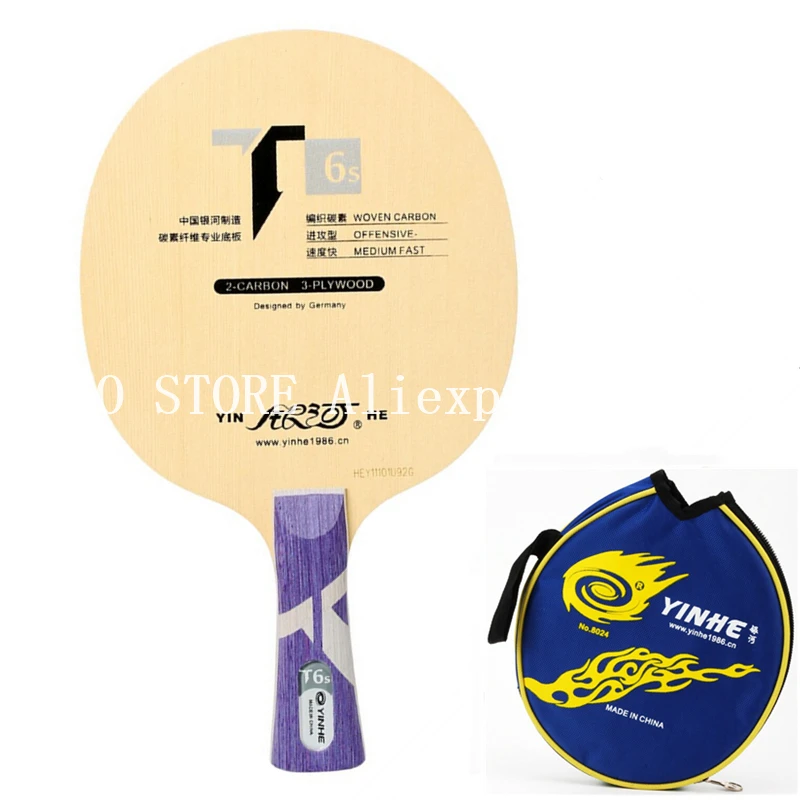 

Yinhe T-6s T6 T6s cypress carbon Table Tennis carbon Blade for Racket for 40+ new material ball