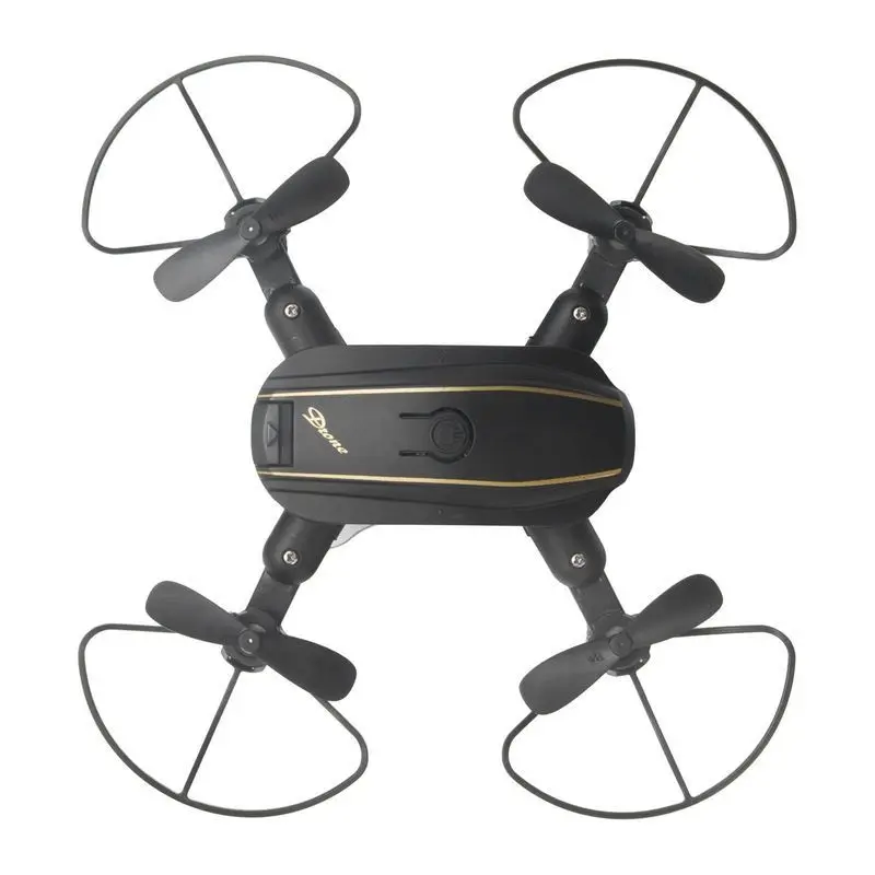 Складной мини Дрон с камерой 30 Вт HD RC Квадрокоптер высоким держателем вертолет
