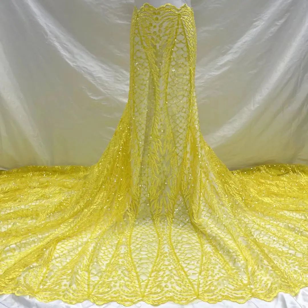 Роскошные бусины кружево ткань ручной работы французское свадебное платье