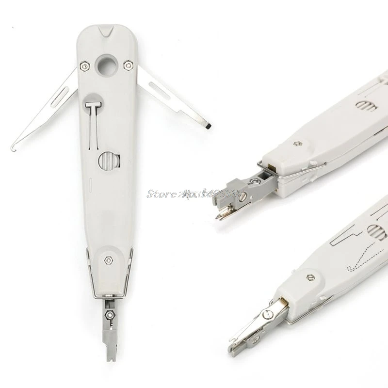 RJ11 RJ45 вставки Ethernet пуансон сеть набор инструментов для Krone 110 Lsa plus Телеком телефон