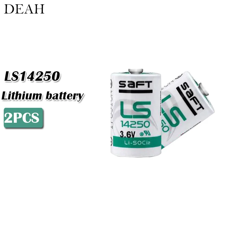 2 шт. 3,6 В SAFT 14250 LS14250 1/2 AA 1/2AA основная батарея LS14250 для измерительного электронного оборудования литиевая батарея plc