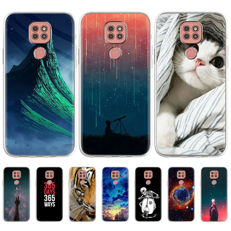 

Soft Silicone Case For Moto E7 Plus Case Transparent Back Cover for Motorola Moto E7 Plus Funda Para E7Plus E 7 + Capa TPU Bags