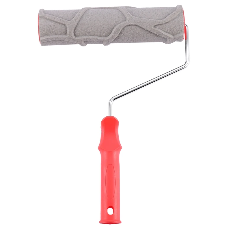 Каменная текстура резиновый рельефный ролик для краски кисть ручной инструмент