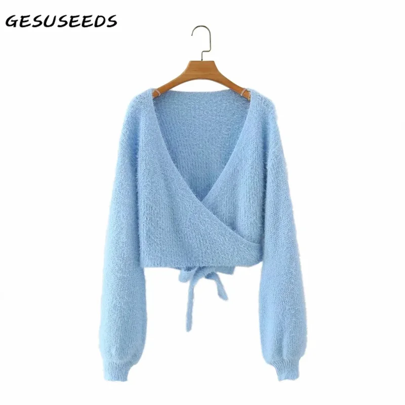 

Вязаный свитер, розовый осенний кардиган, зимний женский свитер, милый осенний вязаный свитер, укороченный топ, вязаный кардиган