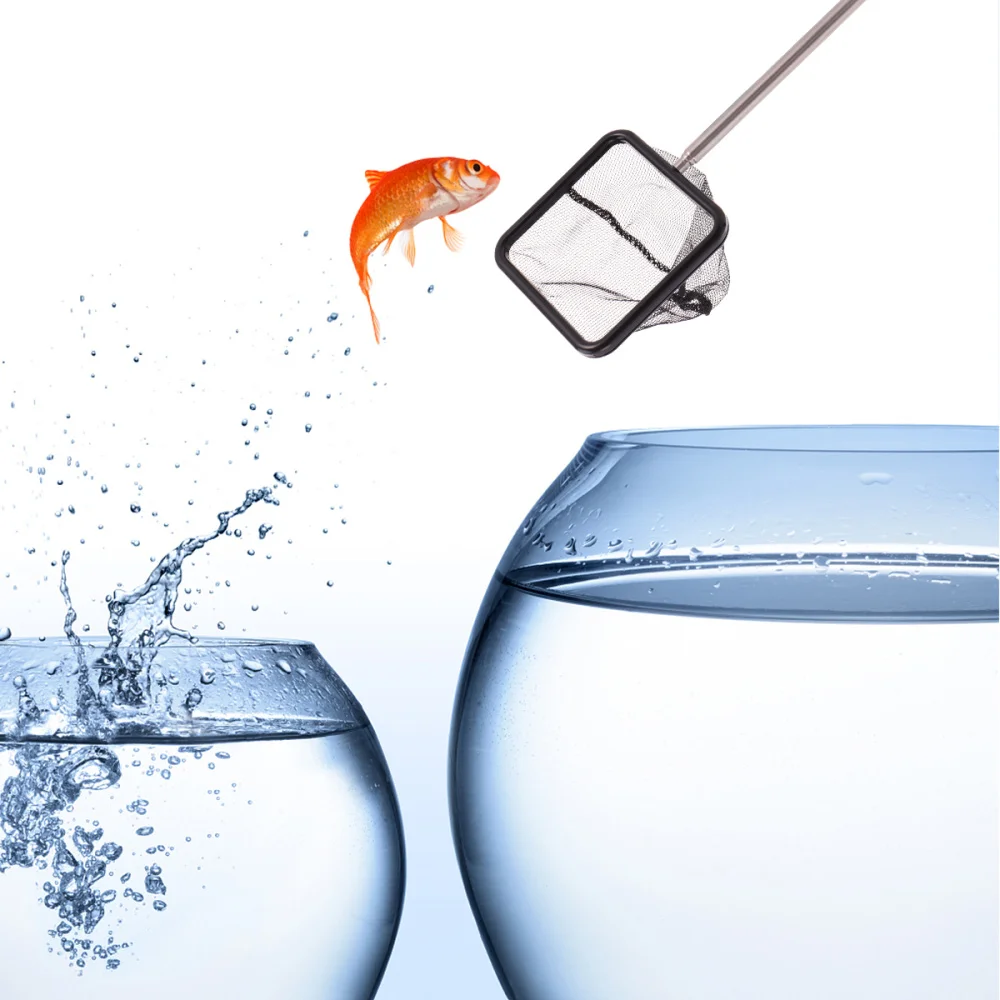 Сетка для аквариума с длинной ручкой телескопическая тонкая сетка ажурная