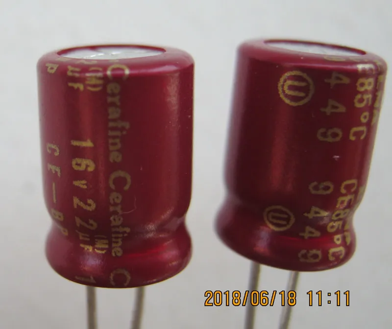 20 шт. Новый ELNA Япония золото Красный 22UF16v cerafine BP серии неполярных конденсаторов