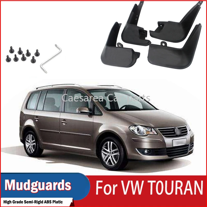 

4 шт. для VW T0URAN автомобильные крыло передние и задние брызговики защита Брызговики автомобильные аксессуары