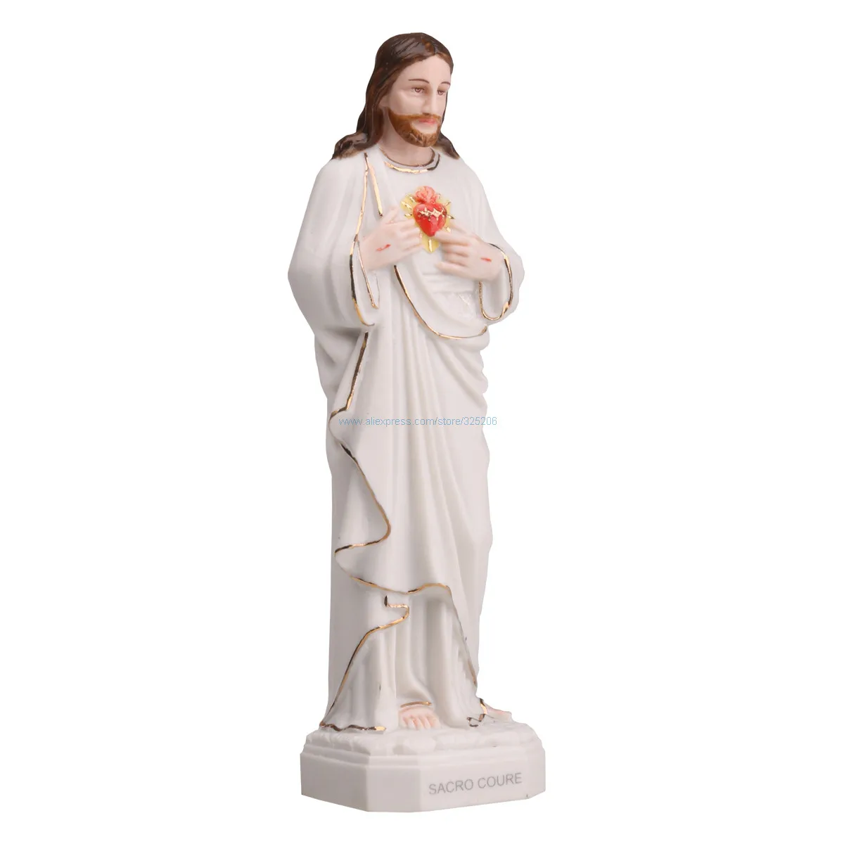 

Sacred Immaculate Heart of Jesus Statue holy Sculpture Figure for Christian Ornament Home Church Souvenirs Gift 17cm 6.7inch NEW