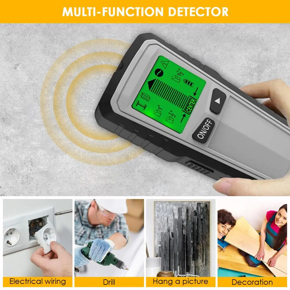 Автоматические Электронные измерительные приборы 3 в 1 столбик напряжения для