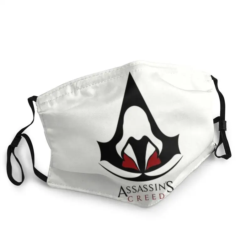 

Assassin's Creed Symbol Mask Adult Anti Haze Viking Mask Protection Cover Respirator Washable Mouth Muffle