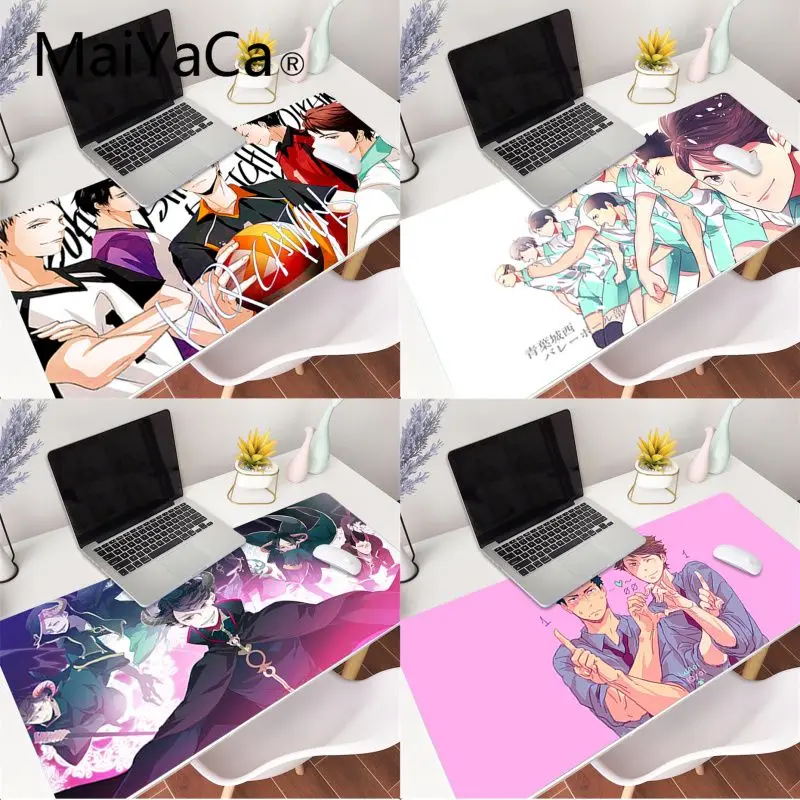 

MaiYaCa Новые поступления Oikawa Tooru Haikyuu уникальный настольный коврик для мыши игровой коврик для мыши xl xxl 700x300 мм для Lol dota2 cs go