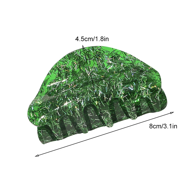 

2020 Women Hair Claws Fashion Bright Wire Hair Clip Elegant Acrylic Hairpins Ladies Hairgrip Girls Hair Accessories Headdress