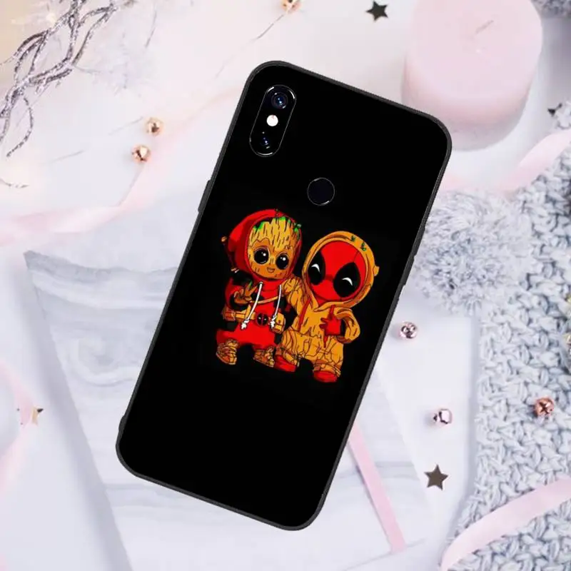

Cool Guardians Groot Phone Case For Xiaomi Redmi 7 8 9t a3Pro 9se k20 mi8 max3 lite 9 note 9s 10 pro