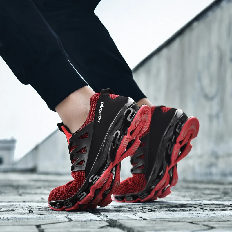 UPUPER дышащие мужские кроссовки весна Уличная обувь Мужская Удобная